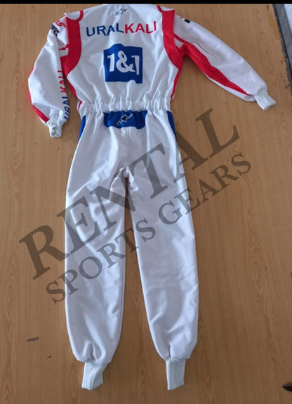 Mick Schumacher 2021 Haas Race F1 Suit  | F1 Team Haas Race Suit