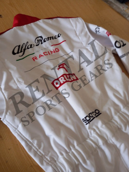 Kimi Raikkonen Alfa Romeo 2021 suit | F1 Alfa Romeo Race Suit