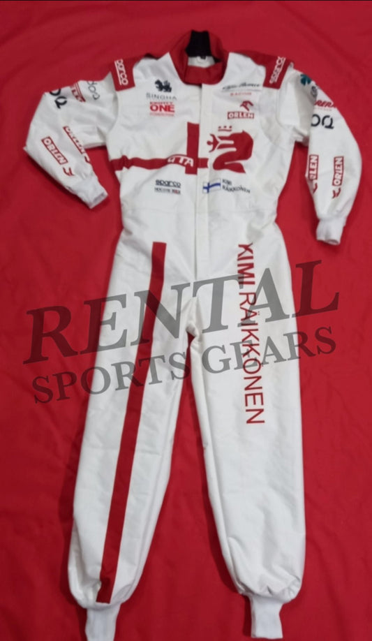 Kimi Raikkonen Alfa Romeo 2020 Race suit | F1 Replica Race Suit