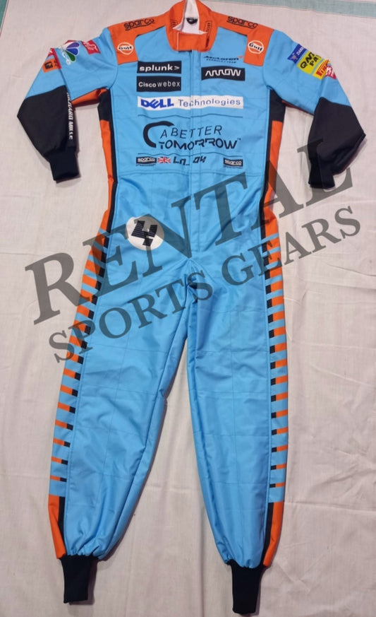 Lando Norris 2021 Race Suit Macleran Monaco GP F1 Race Suit