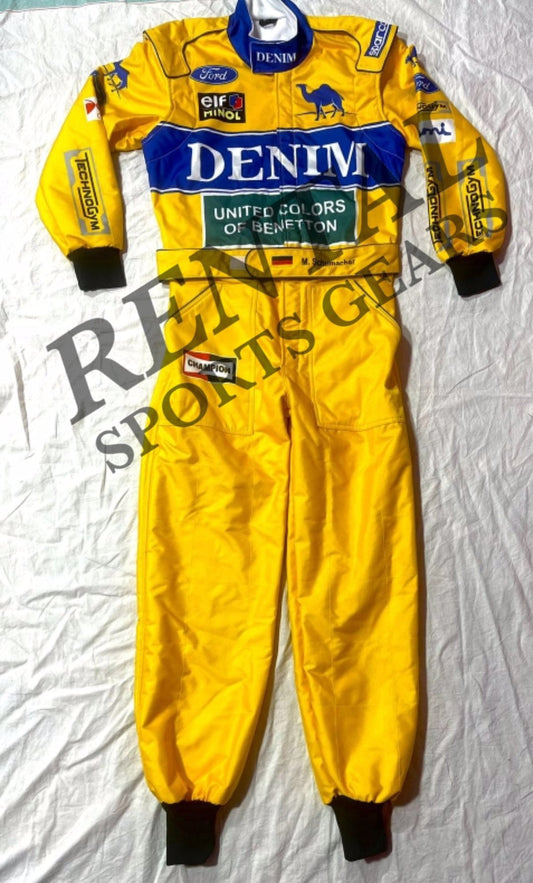 Michael Schumacher F1 1993 Race Suit  | F1 Replica Race Suit