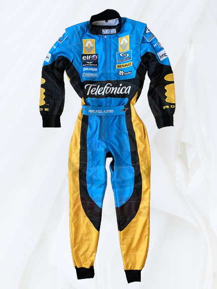 Fernando Alonso 2006 Replica racing suit / Renault F1  | F1 Replica Embroidery Race Suit